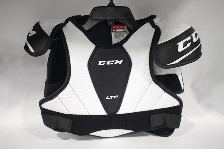 Used Ccm Ltp Jr Md Hockey Shoulder Pads