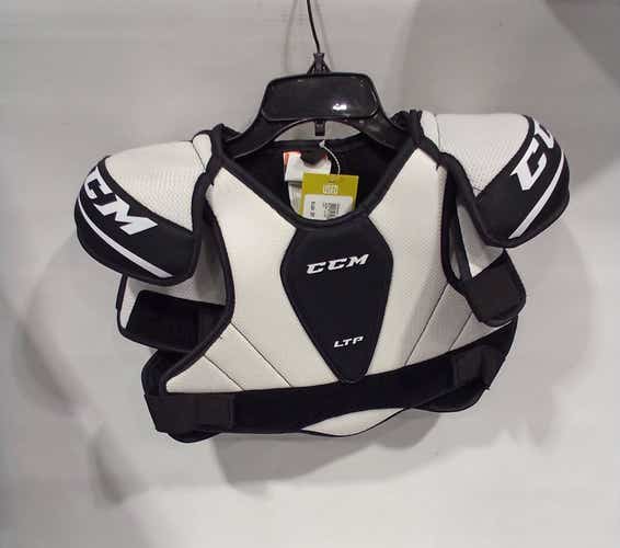 Used Ccm Ltp Jr Sm Hockey Shoulder Pads