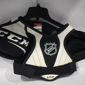 Used CCM LTP SHLDR PADS JR SM Hockey Shoulder Pads 11847-S000010893