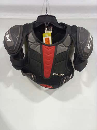 Used Ccm Qlt Edge Lg Hockey Shoulder Pads