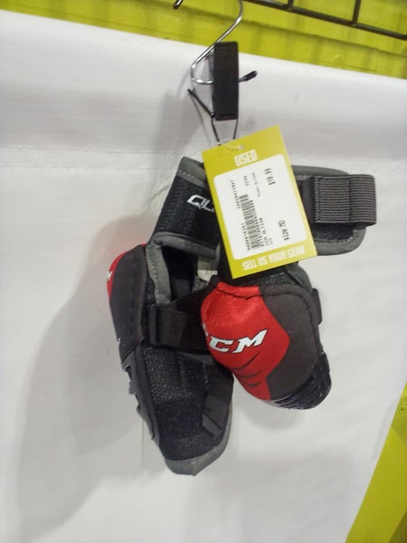 Used CCM QLT230 MD Hockey Elbow Pads 11847-S000015261