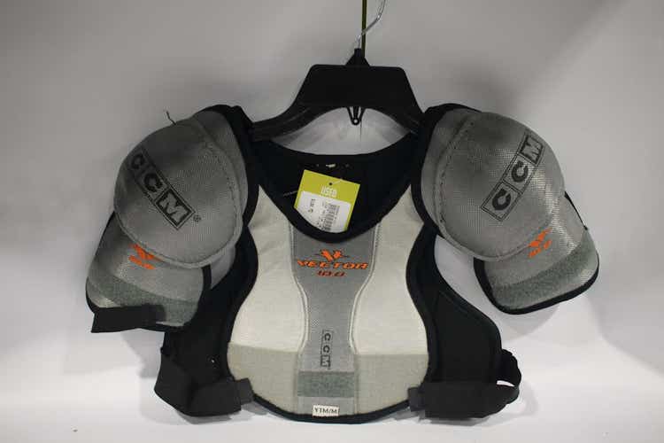 Used CCM VECTOR 10.0 SHLDR PADS YT MD Hockey Shoulder Pads 11847-S000010131