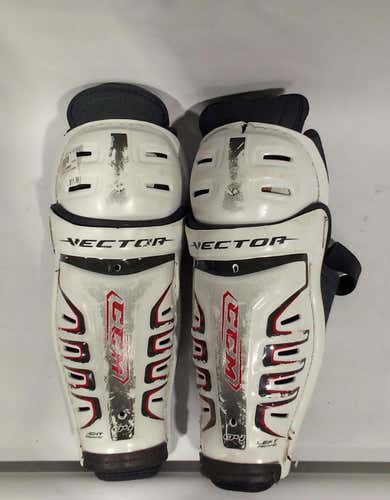 Used CCM VECTOR SJIN GUARDS 10" Hockey Shin Guards 11847-S000012306