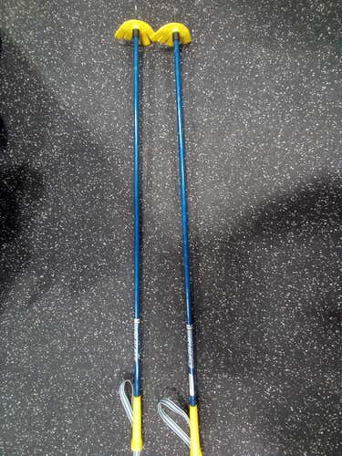 Used Cortina 120 Cm 48 In Men's Downhill Ski Poles