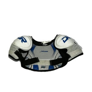 Used DR XLR8 X10 SHLDR PADS YT LG Hockey Shoulder Pads 11847-S000010103