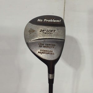 Used Dunlop No Problem 7 Wood Regular Flex Steel Shaft Fairway Woods