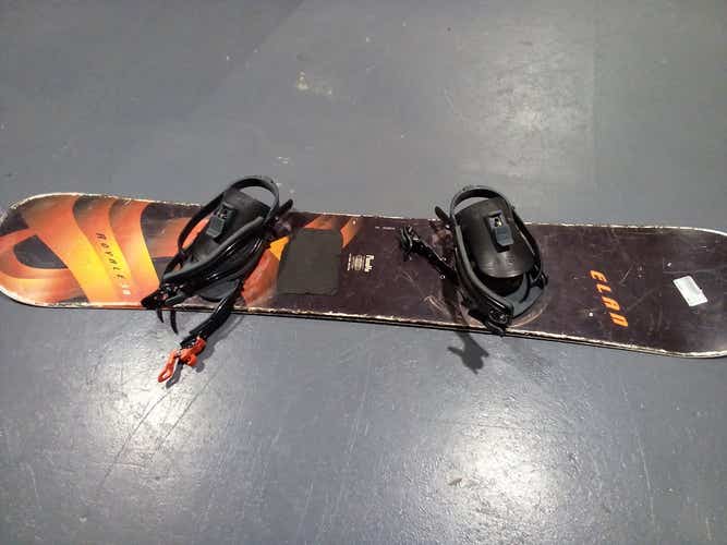 Used Elan Royale 50 150 Cm Men's Snowboard Combo