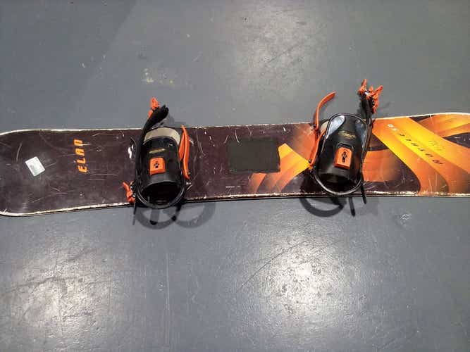 Used Elan Royale 50 150 Cm Men's Snowboard Combo