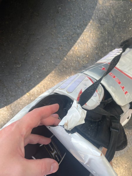Used  Itech  X-Wing Goalie Leg Pads