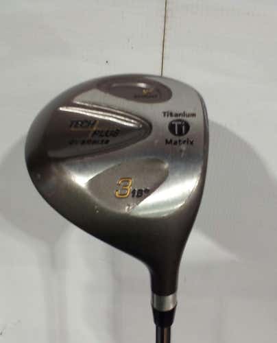 Used Knight Tech Plus 3 Wood Regular Flex Steel Shaft Fairway Woods