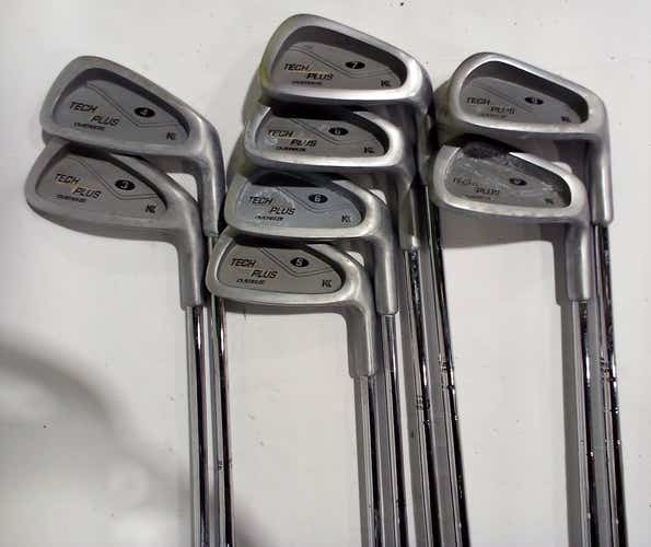 Used Knight Tech Plus 3i-pw Regular Flex Steel Shaft Iron Sets