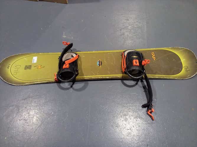 Used Nale 146 Cm Men's Snowboard Combo