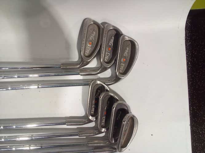 Used Ping Eye 2 5i-sw Regular Flex Steel Shaft Iron Sets