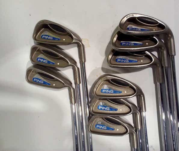 Used Ping G2 3i-pw Regular Flex Steel Shaft Iron Sets