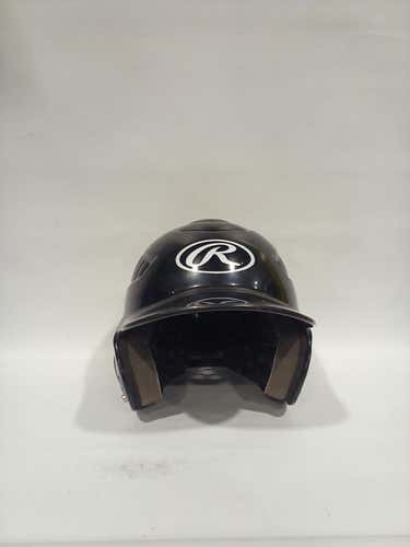 Used Rawlings Black Helmet Md Baseball And Softball Helmets