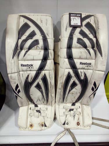 Used Reebok L9 In 31" Goalie Leg Pads