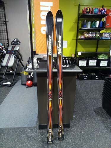 Used Rossignol Budweiser 184 Cm Men's Downhill Skis