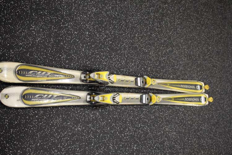 Used Rossignol Cut10.7 Super 160 Cm Men's Downhill Ski Combo