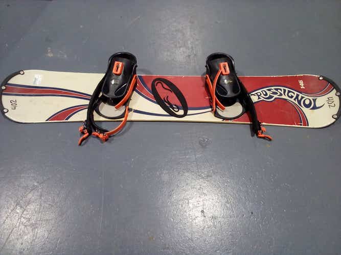 Used Rossignol Rossignol 146 Cm Men's Snowboard Combo