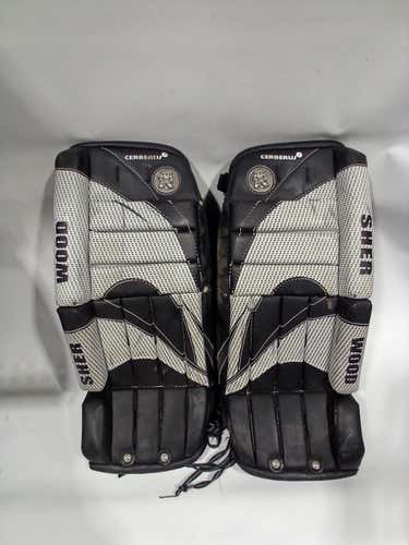 Used Sher-wood C2 24" Goalie Leg Pads