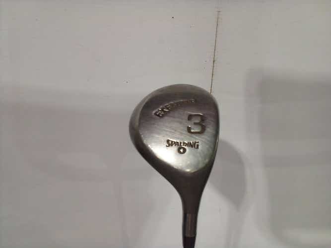 Used Spalding EXECUTIVE 3 Wood Regular Flex Steel Shaft Fairway Woods 11847-S000012912