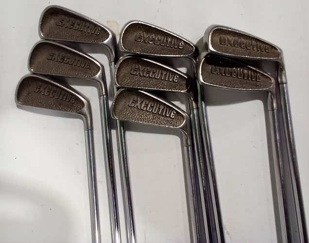 Used Spalding Executive 3i-pw Regular Flex Steel Shaft Iron Sets