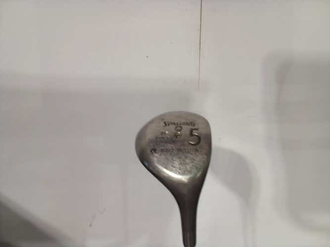 Used Spalding WOOD 5 Wood Regular Flex Steel Shaft Fairway Woods 11847-S000011456