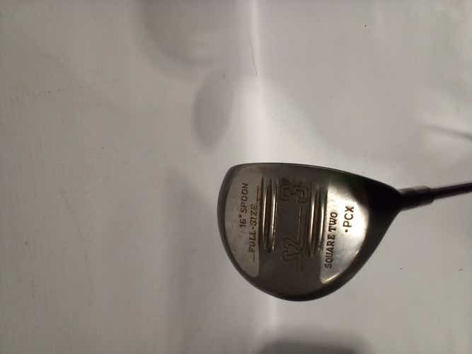 Used SQUARE TWO WOOD 3 Wood Regular Flex Steel Shaft Fairway Woods 11847-S000016199