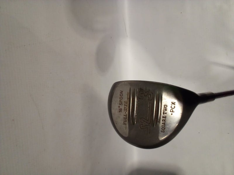 Used SQUARE TWO WOOD 3 Wood Regular Flex Steel Shaft Fairway Woods 11847-S000016199