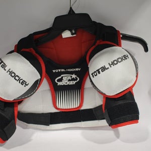 Used TOTAL HOCKEY USA SHLDR PADS YT LG Hockey Shoulder Pads 11847-S000010060