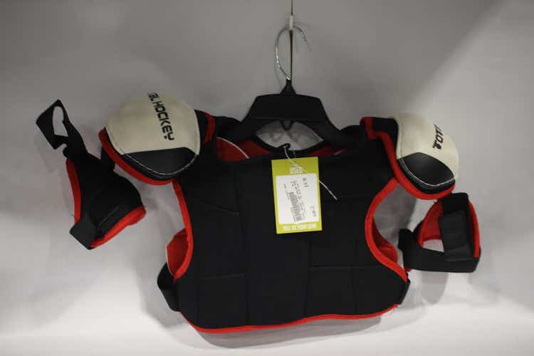 Used TOTAL HOCKEY USA SHLDR PADS YT LG Hockey Shoulder Pads 11847-S000010066