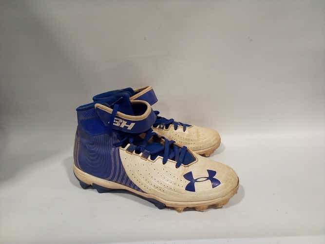 Used Under Armour Blue Senior 11 Baseball And Softball Cleats