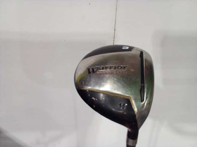 Used Warrior Custom Golf 3 Wood Regular Flex Graphite Shaft Fairway Woods