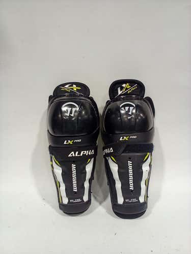 Used Warrior Lx Pro Alpha 8" Hockey Shin Guards