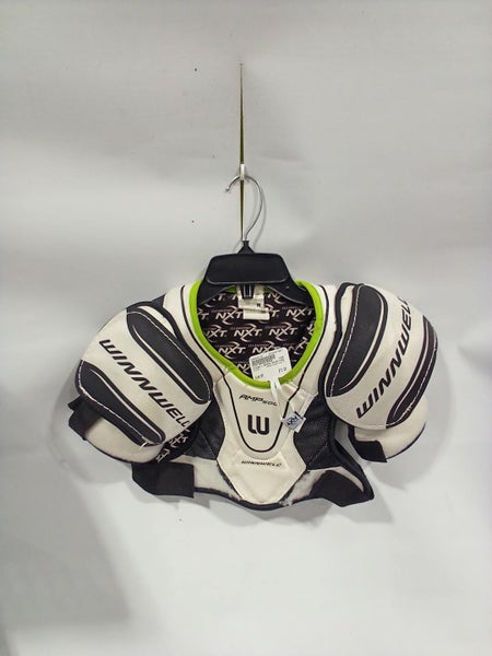 Used WinnWell AMP500 SHLDR PADS YT SM Hockey Shoulder Pads 11847-S000014175