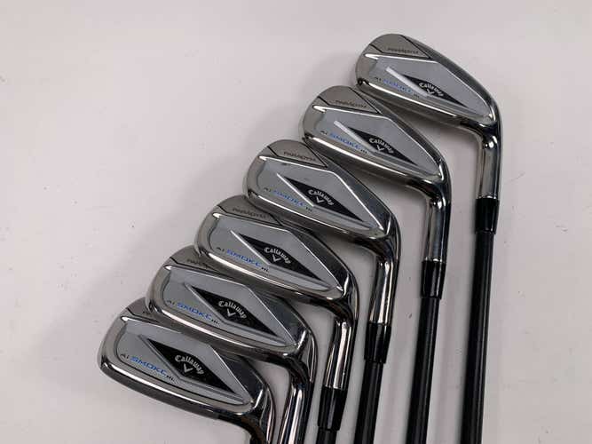 Callaway Paradym Ai Smoke HL Iron Set 6-PW+GW LA GOLF A Series Ladies RH