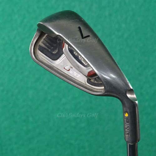 Ping G20 Yellow Dot Single 7 Iron True Temper XP 95 Steel Regular