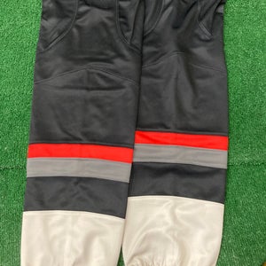 New Senior XL Hockey Socks -Black