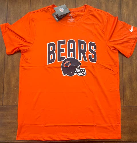 Chicago Bears T-Shirt Large NFL Dri-FIT