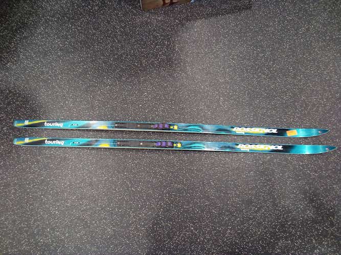 Used Rossignol Touring 195 Cm Men's Cross Country Ski Combo