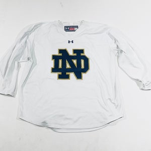 Notre Dame Under Armour Practice Jersey - White - Medium