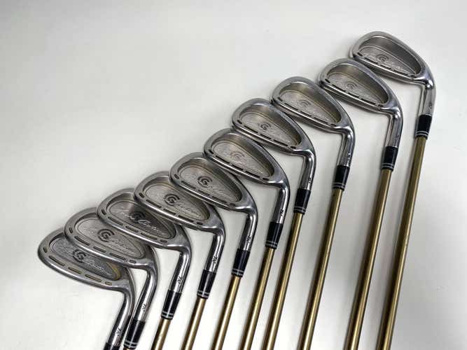 Cleveland TA7 Iron Set 3-PW+AW+SW Senior Graphite Mens RH