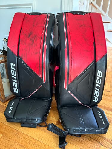 Bauer supreme m5 goalie pads 30 + 1