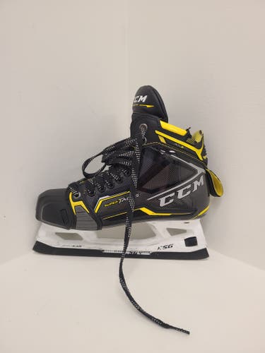 Used CCM Super Tacks AS3 Pro Hockey Goalie Skates 6