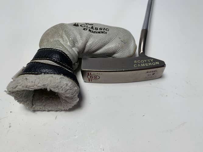 Scotty Cameron Circa 62 Charcoal Mist 2 Putter 35" SuperStroke Tour 2.0 Mens RH