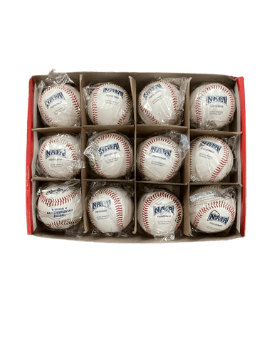 Used Rawlings Naia Baseballs