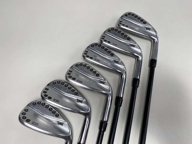 PXG 0311 Chrome Iron Set 5-PW KBS Tour Graphite Iron TGI 80 80g Regular RH