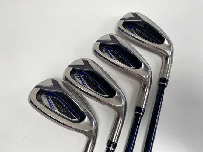 XXIO 12 Iron Set 7-PW MP 1200 Flex 2222 47g Regular Graphite RH Midsize Grips