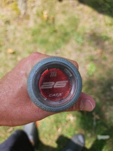 Used 2023 Marucci CAT X USSSA Certified Bat (-10) Alloy 16 oz 26"