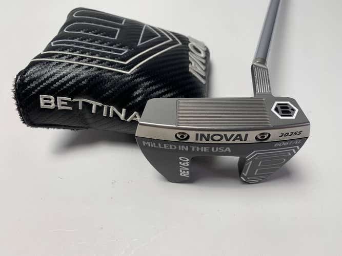 Bettinardi INOVAI REV 6.0 Small Slant Black Putter 35" Mens RH HC